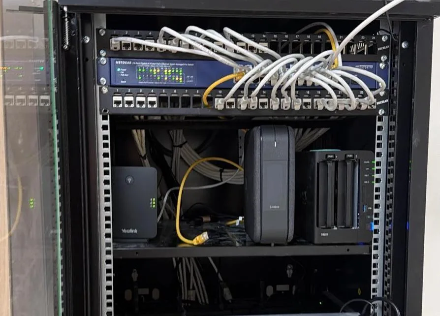 Installation Fibre, réseau et WIFI